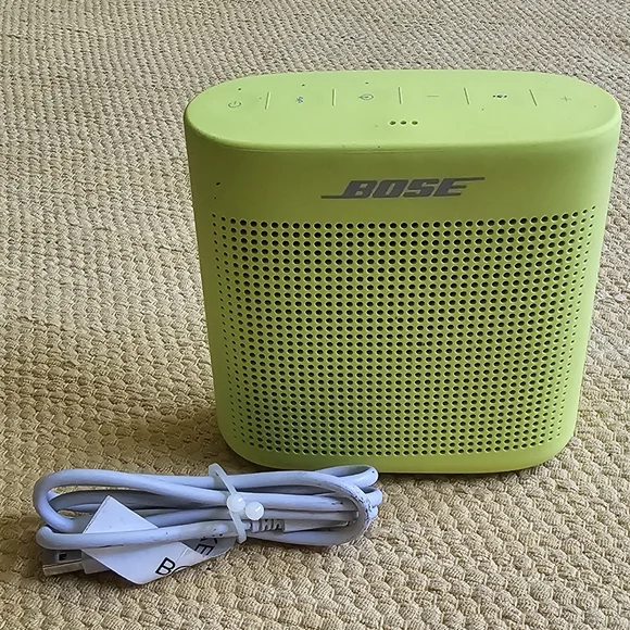 BOSE SOUNDLINK COLOR II YELLOW PORTABLE BLUETOOTH SPEAKER EUC - Picture 1 of 4